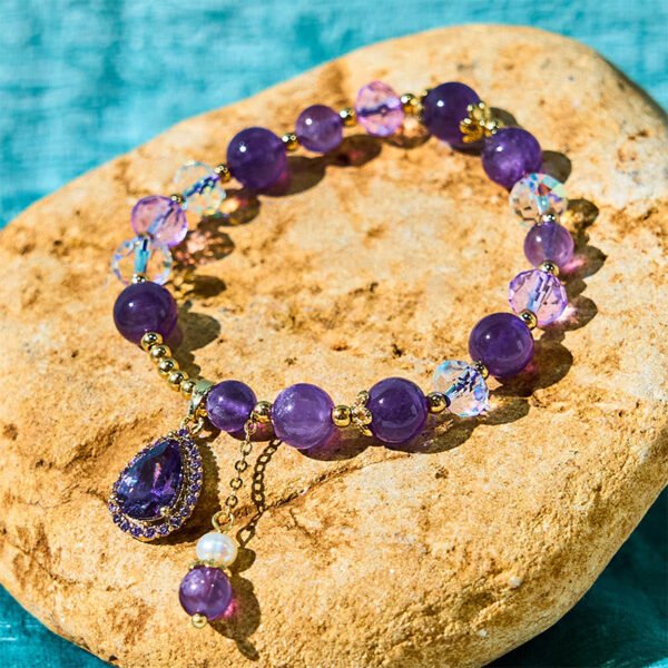 Twilight Calm with Amethyst Zircon Bracelet – view 3