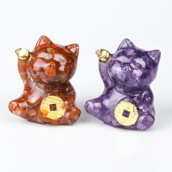 Quiet Calm — Purple Amethyst Ornament – view 2