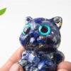 Quiet Pause with Black Obsidian Cat Charm – view 6