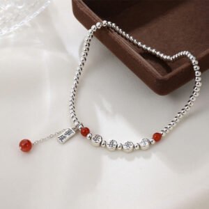 Red Agate Anklet | Your Quiet Daily Anchor for Quiet Strength
