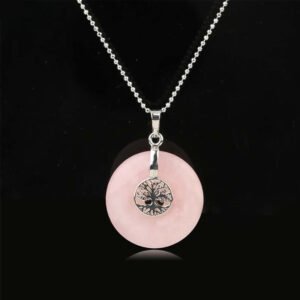 Quiet Hope, Worn Daily. Green Aventurine and Rose Quartz Necklace