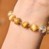 Tiger's Eye Leaf Bracelet – view 6