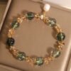Quiet Stillness — Green Phantom Quartz Bracelet – view 4