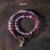 Amethyst and Garnet Bracelet | Your Quiet Daily Anchor for Quiet Calm