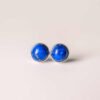 Inner Truth — Lapis Lazuli and Silver Earrings – view 6