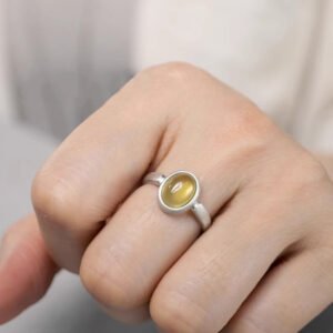 Adjustable Citrine Ring | Your Quiet Daily Anchor for Quiet Hope