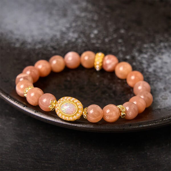 Adjustable Moonstone Bracelet