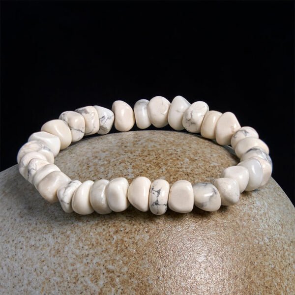 Twilight Calm with White Turquoise Bracelet – view 3