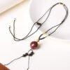 Through the Workday — Ebony Necklace – view 3