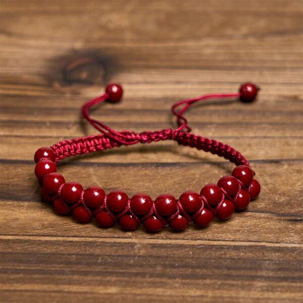 Tiger's Eye and Cinnabar Bracelet – view 6