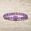 Quiet Calm, Worn Daily. Amethyst Cat Charm – view 6
