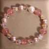 White Strawberry Quartz Bracelet – view 5