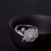 Twilight Calm with Clear Quartz Flower Ring – view 5