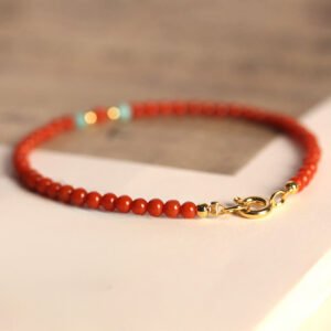 Red Agate and Turquoise Bracelet | Your Quiet Daily Anchor for Quiet Strength