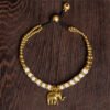 White Turquoise Bracelet – view 2