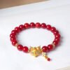 Twilight Calm with Red Agate Fox Bracelet – view 6