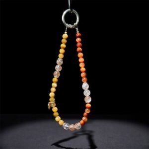 Steady Focus, Worn Daily. Red Tiger's Eye Charm