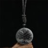 Quiet Pause with Black Obsidian Necklace – view 4