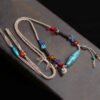 Peaceful Awareness — Turquoise and Copper Necklace – view 2