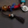 Peaceful Awareness — Turquoise and Copper Necklace – view 4