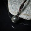Tiger's Eye and Black Obsidian Bead Necklace – view 12