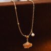 Citrine and Pearl Necklace