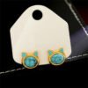 Tiger's Eye Cat Charm Earrings | Your Quiet Daily Anchor for Steady Focus – view 4