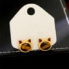 Tiger's Eye Cat Charm Earrings | Your Quiet Daily Anchor for Steady Focus – view 6