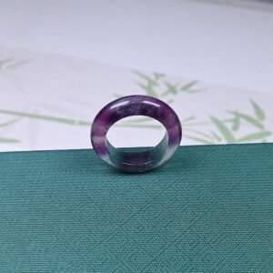 Gentle Clarity, Worn Daily. Fluorite Ring
