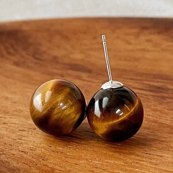 Tiger's Eye Earrings | Your Quiet Daily Anchor for Steady Focus