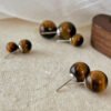 Tiger's Eye Earrings | Your Quiet Daily Anchor for Steady Focus – view 7
