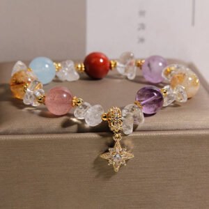 Clear Quartz Zircon Bracelet | Your Quiet Daily Anchor for Gentle Clarity