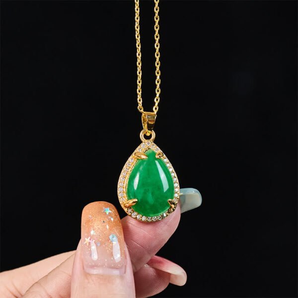 Agate and Copper Necklace
