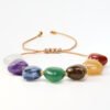 Red Agate and Green Aventurine Bracelet | Your Quiet Daily Anchor for Quiet Strength – view 6