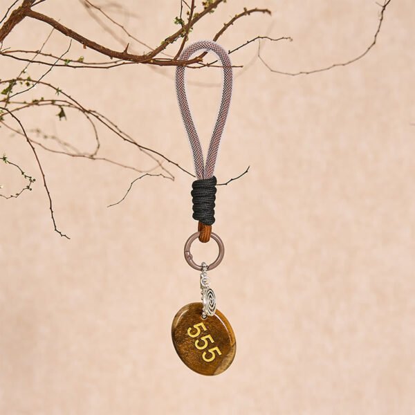 Steady Focus, Worn Daily. Tiger's Eye Charm – view 5