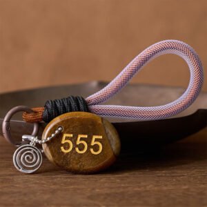 Steady Focus, Worn Daily. Tiger's Eye Charm