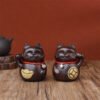 Quiet Pause with Ebony Cat Charm – view 2