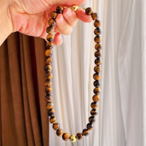 Tiger's Eye and Copper Necklace | Your Quiet Daily Anchor for Steady Focus