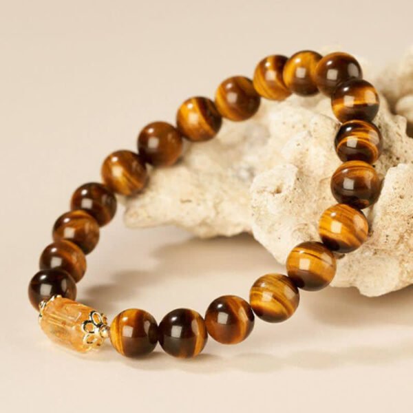 Twilight Calm with Tiger's Eye and Citrine Bracelet – view 4