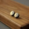 Ebony Yin Yang Earrings | Your Quiet Daily Anchor for Quiet Strength – view 3