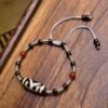 Twilight Calm with Braided Red Agate Bracelet – view 2