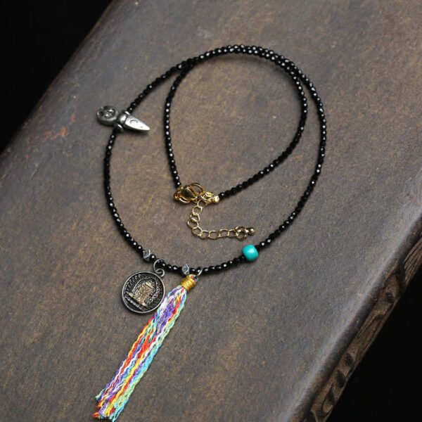 Daily Rhythm with Turquoise Necklace – view 4