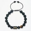 Twilight Calm with Tiger's Eye and Black Obsidian Bracelet – view 5