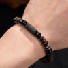 Tiger's Eye and Lava Rock Bracelet – view 4