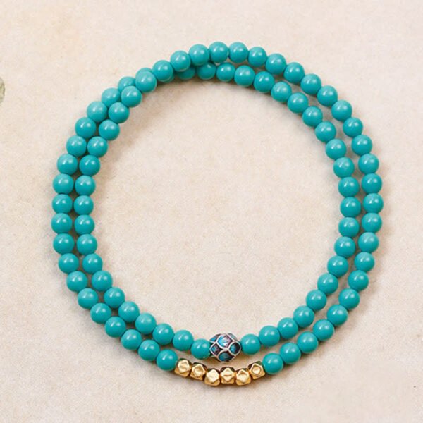 Turquoise Bracelet | Your Quiet Daily Anchor for Peaceful Awareness – view 5