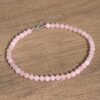 Rose Quartz Bead Necklace