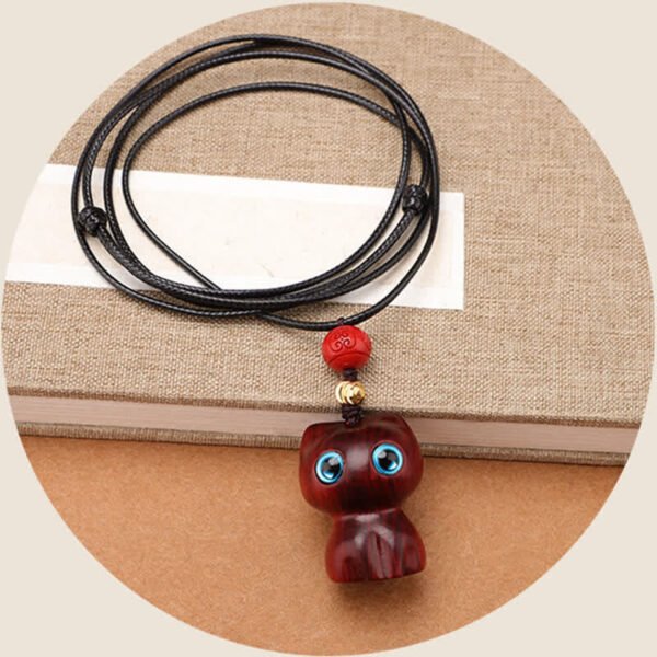 Ebony Cat Charm Necklace | Your Quiet Daily Anchor for Quiet Strength – view 7