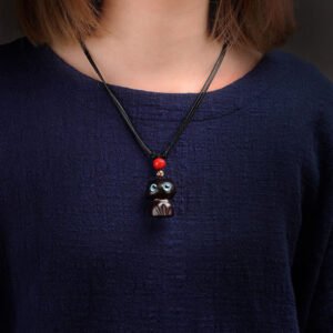 Ebony Cat Charm Necklace | Your Quiet Daily Anchor for Quiet Strength