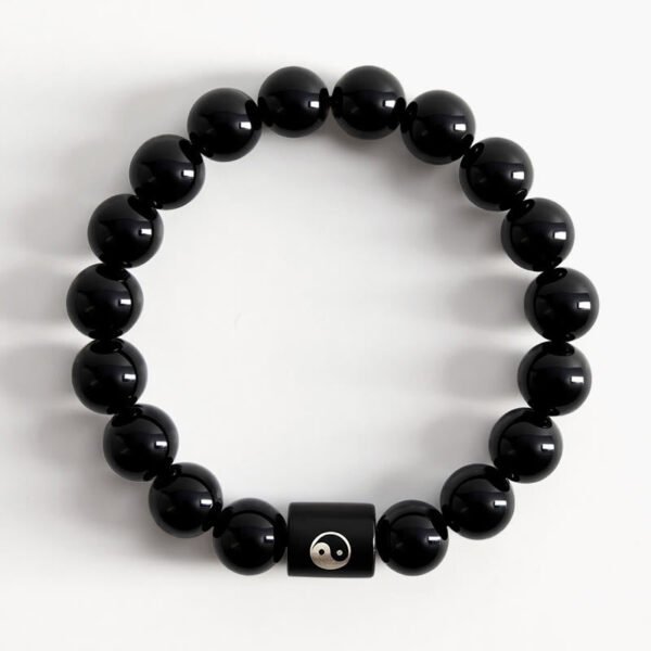 Twilight Calm with Ebony Yin Yang Bracelet – view 4