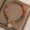 Twilight Calm with Tourmaline and Chalcedony Bracelet – view 6